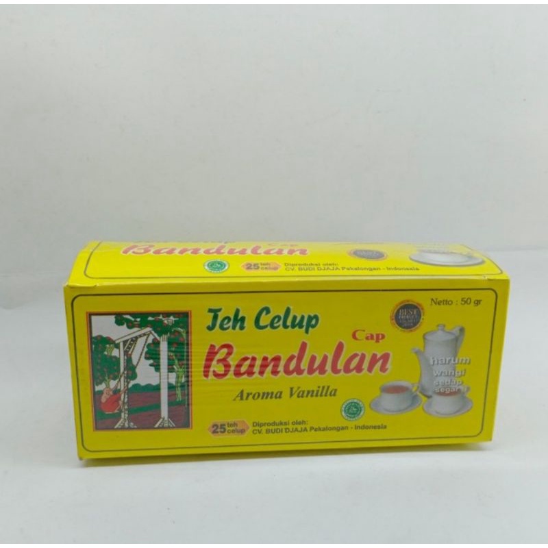 

teh celup cap bandulan rasa vanilla