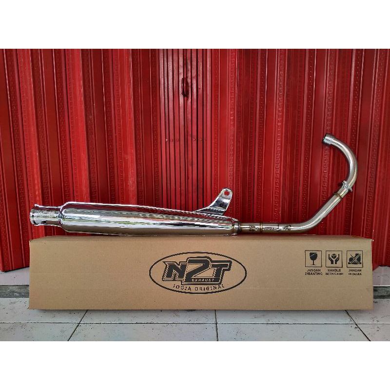 KNALPOT Corbi BEDEL  PLOR & BASS tanpa PLOR STANDAR MP, GL, TIGER (corong belakang bisa dilepas) LEH