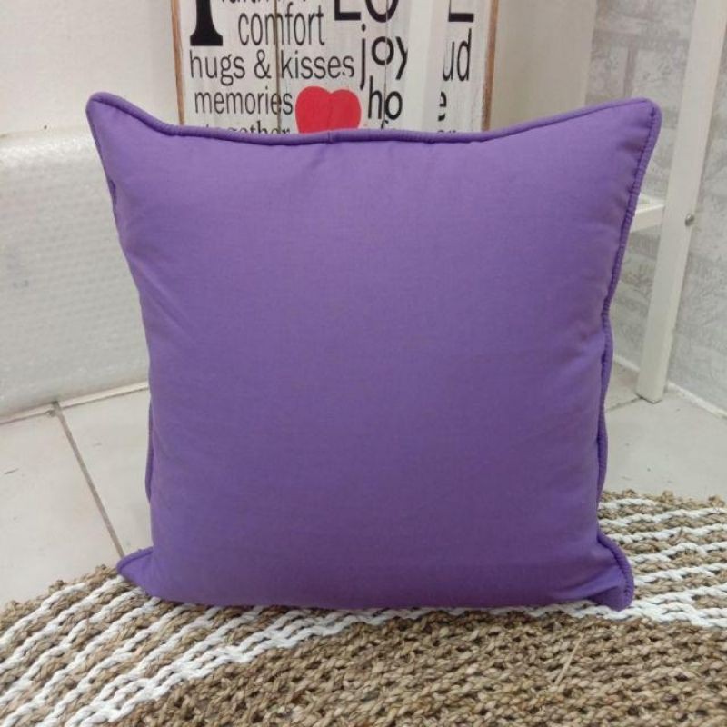 Bantal lantai sarungnya saja sarung bantal kotak aesthetic dekorumah