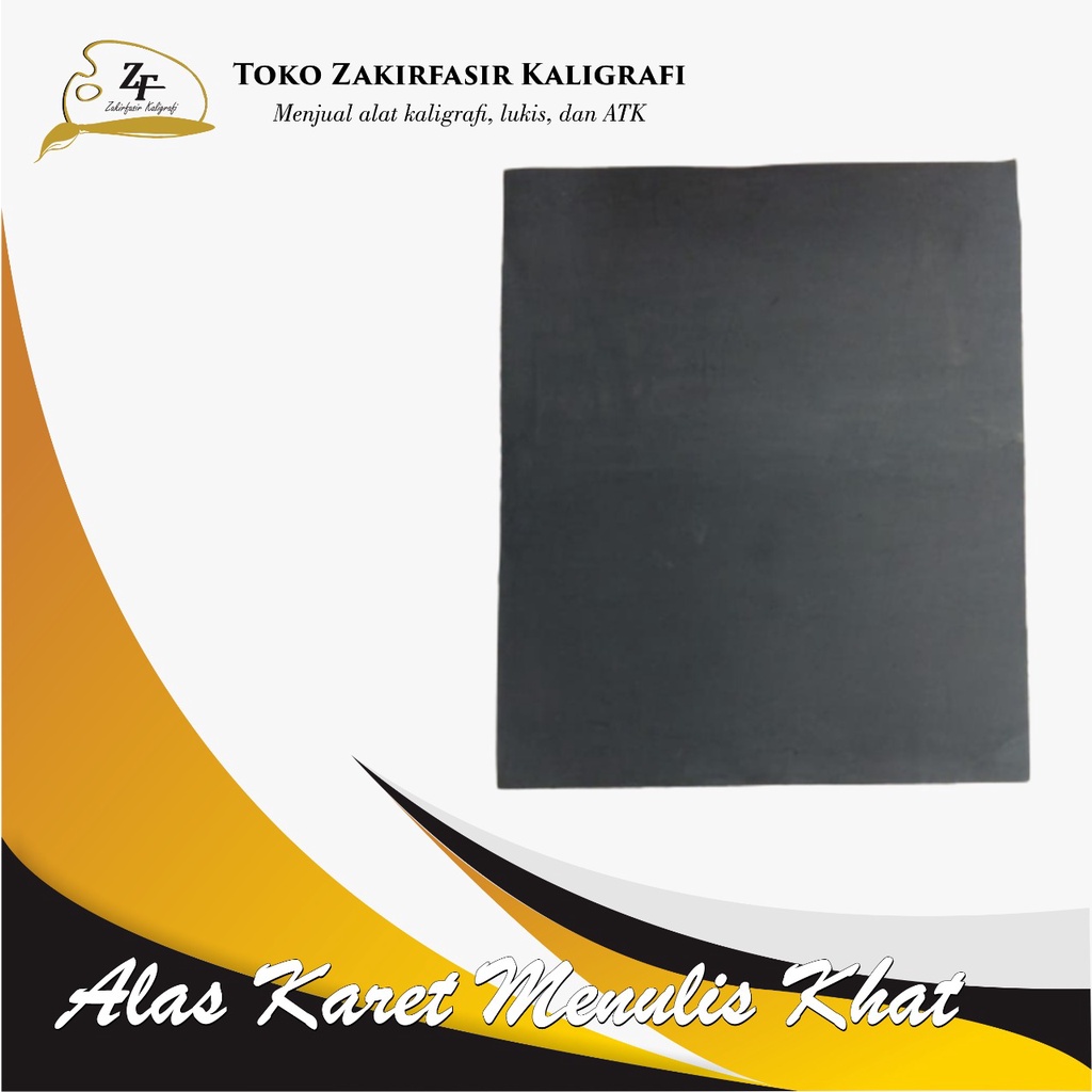 

ALAS KARET HITAM MENULIS KHAT/ALAS MATRAS/ALAT MENULIS KALIGRAFI/ALAS NULIS KALIGRAFI