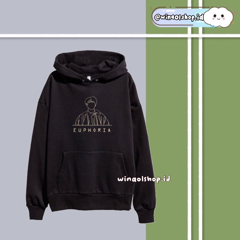 Hoodie Jungkook-Euphoria (+freebies)