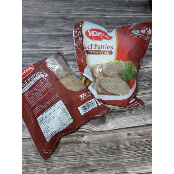 

Yona Beef Patties 500 gr daging sapi