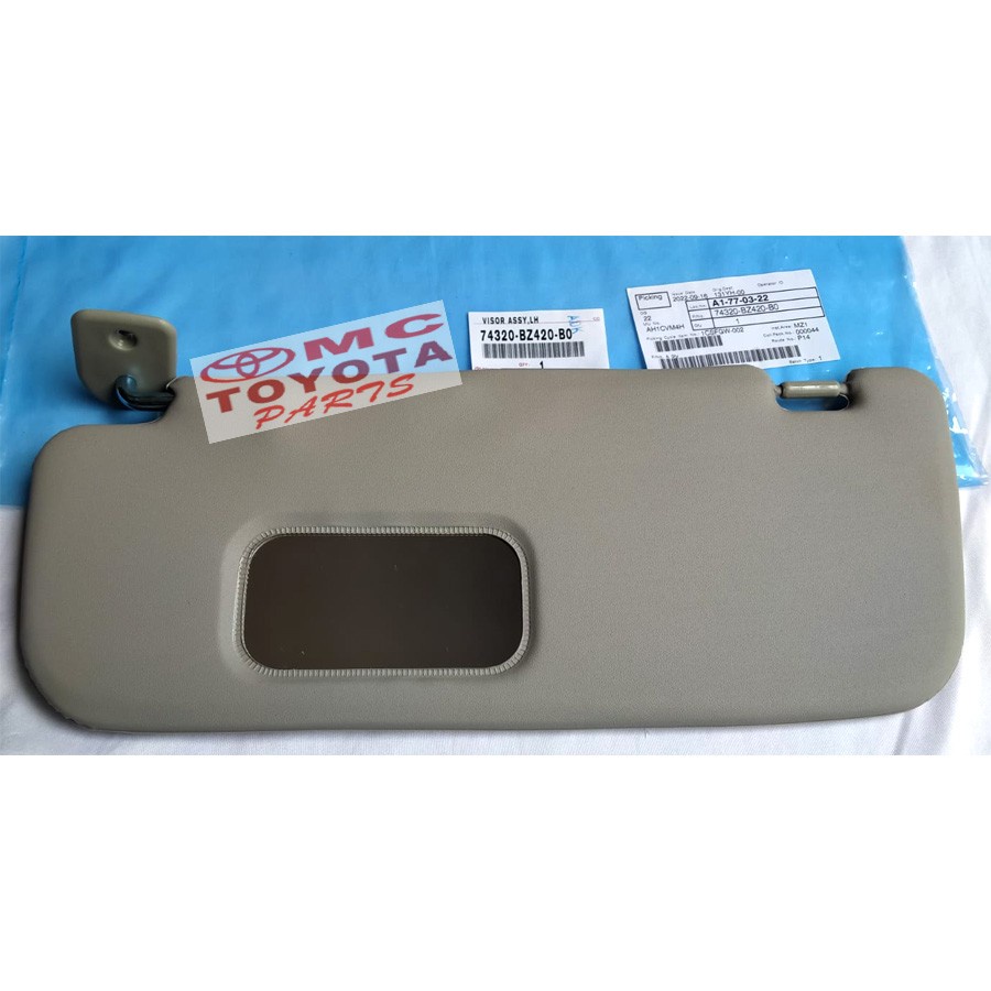 Sun Visor Protector Shade Cahaya Agya Ayla Avanza Xenia 74320-BZ420-B0