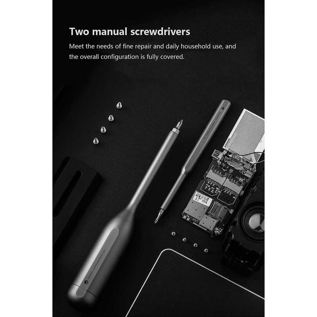 XIAOMI WOWSTICK SD COMBO - 23 in 1 Portable DIY Manual Screwdriver Set - Obeng Set Manual isi 2 Buah