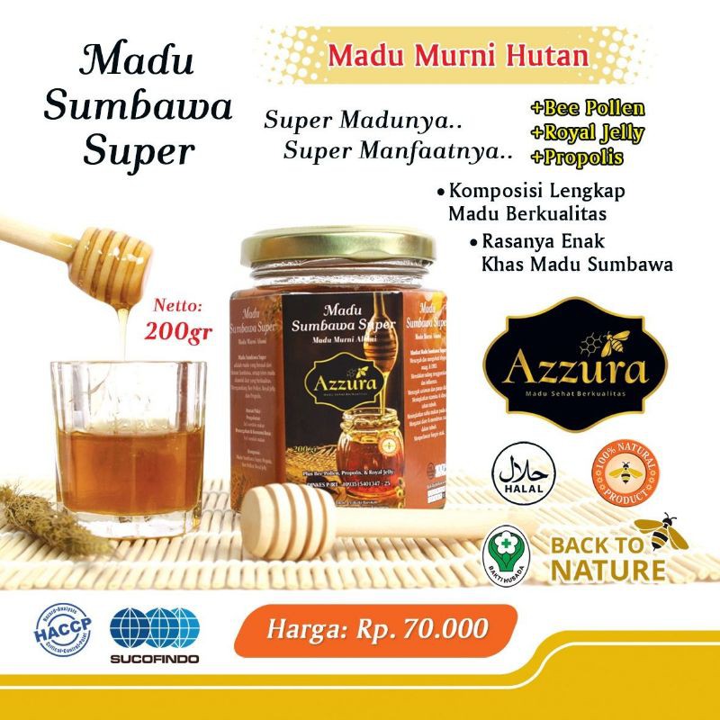 

Madu Azzura/ Madu Sumbawa / Madu Keluarga