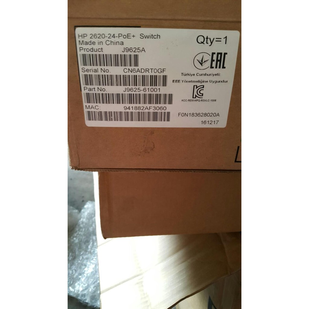 HP 2620 24 POE J9625A