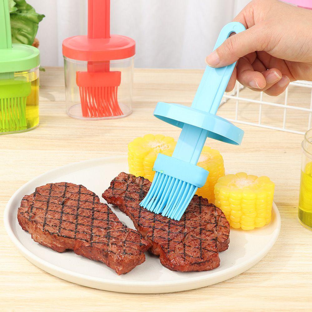 Solighter Barbecue Oil Brush Sikat Pembersih Dapur Memanggang Aksesoris Pancake Brush Alat Minyak