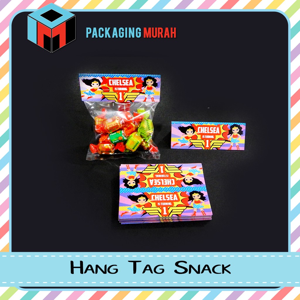 

Hang Tag Snack / Label Snack