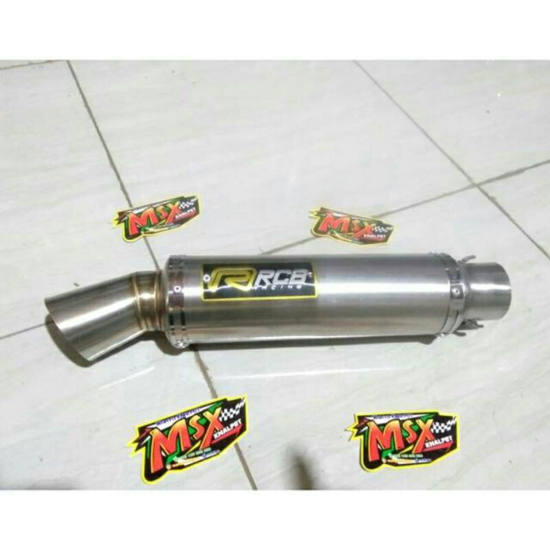 silencer knalpot RCB silencer knalpot only inlet 50