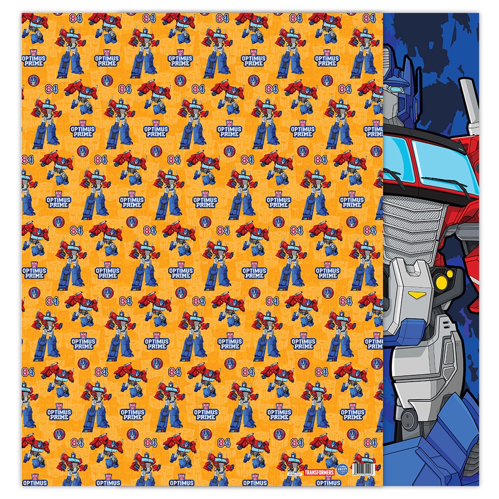 

SOMETHING SWEET CARDS - WRAPPING PAPER - KERTAS KADO - TRANSFORMER - TF097