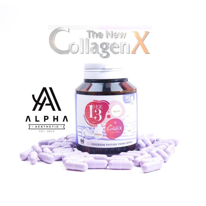 Gee 13 New Collagen X Violet Capsule Original ( CL Prime Plus Gen 2 ) Lc