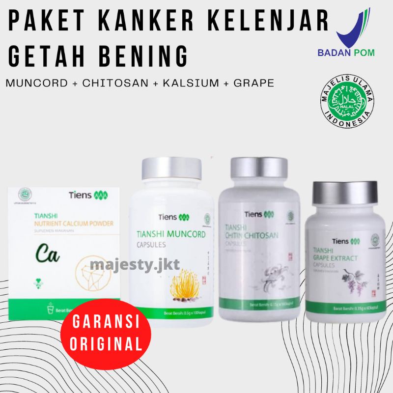 Suplemen Kanker Kelenjar Getah Bening Original | Obat Herbal Kelenjar Getah Bening