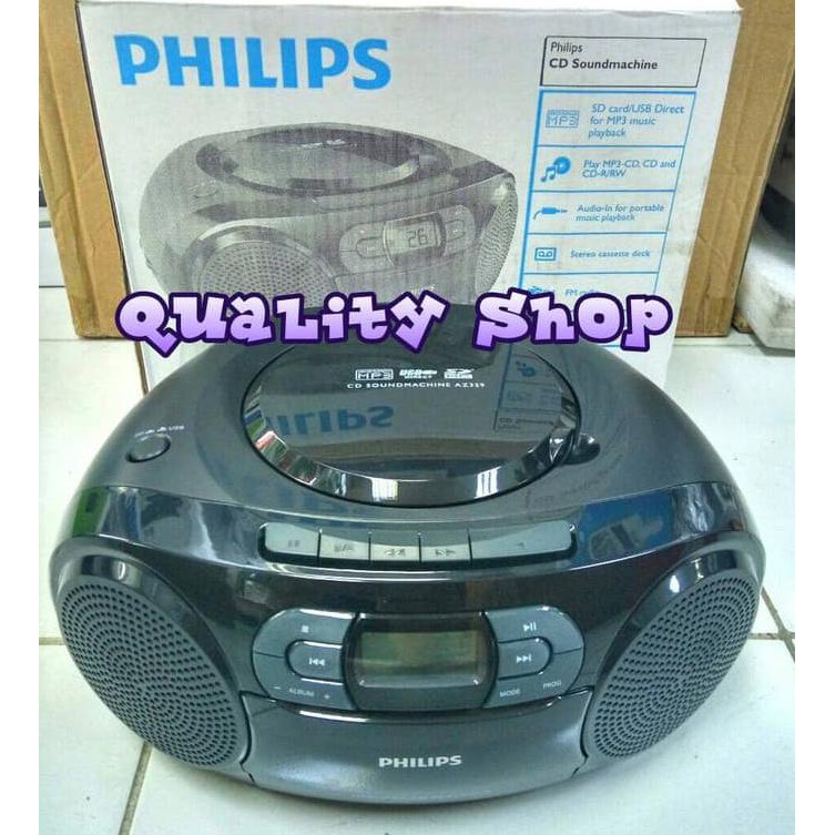 mini compo Philips kaset pita cd mp3 usb sd dan radio