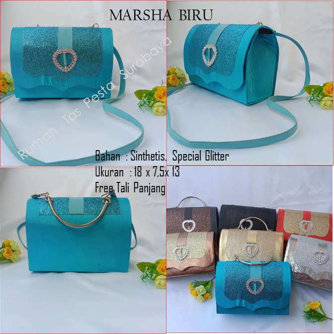 Tas Murah,Tas Mewah,Tas Selempang,MARSHA BIRU