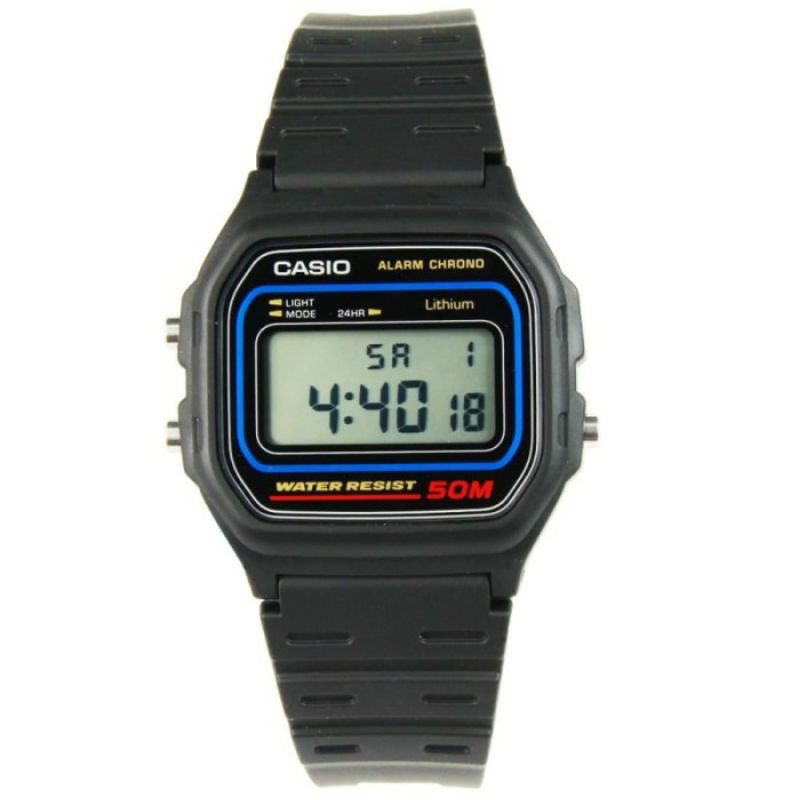 JAM TANGAN UNISEX DIGITAL CASIO W-59-1VQ / W-59-1V ORIGINAL & BERGARANSI