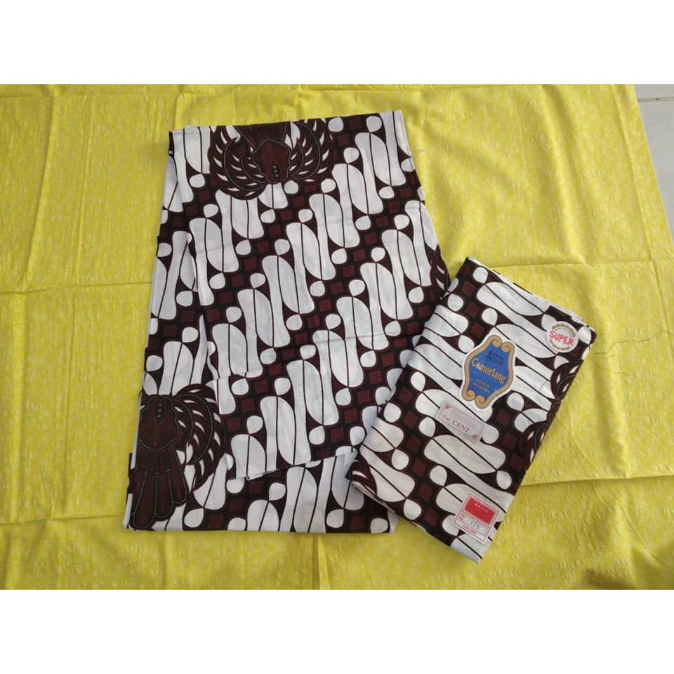 batik coklat elegant