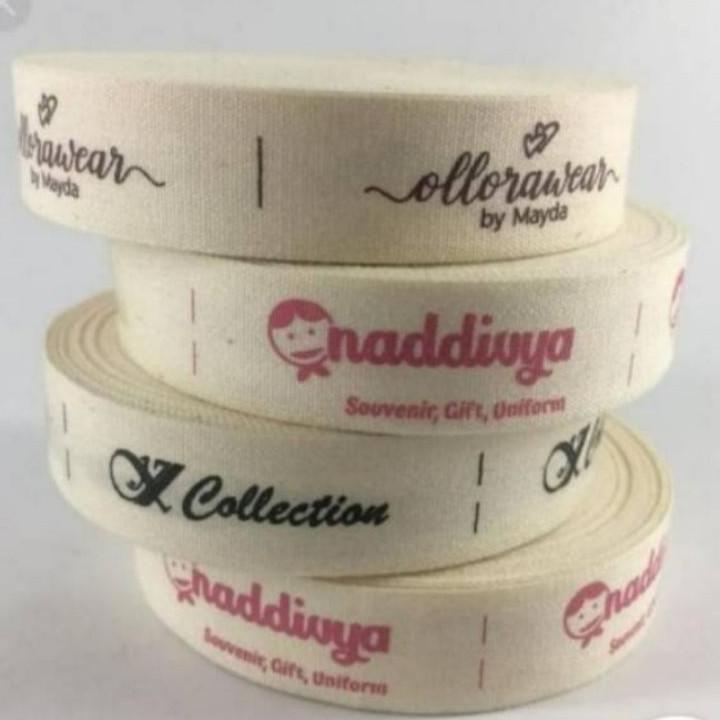 

CETAK LABEL HIJAB CREAM UK 1,5 CM