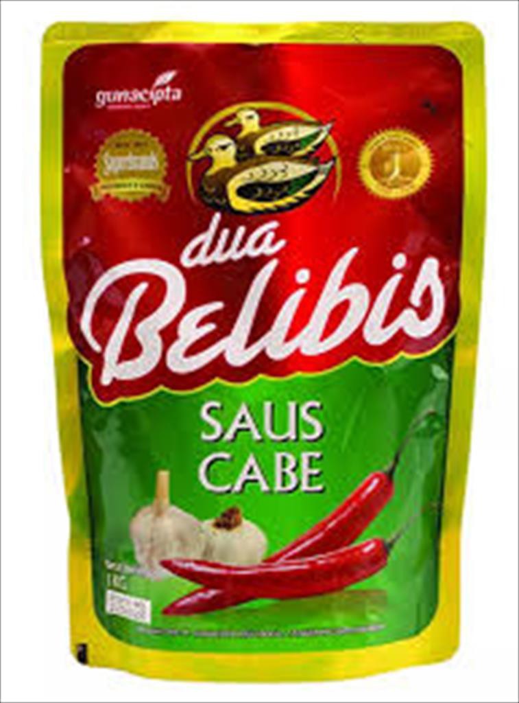 

Dua Belibis Saus Cabe Reffil 1kg