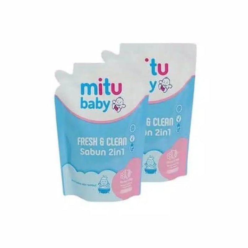 MITU baby fresh&amp;clean bodywash reffil 200ml