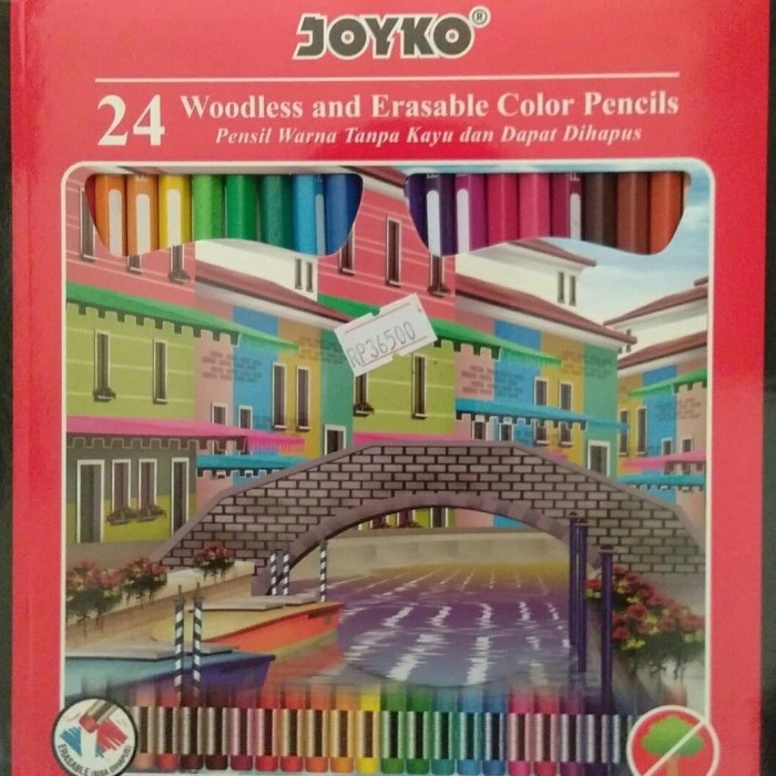 

Dijual Pensil Warna Joyko Pake Hapusan Gilaa!!!