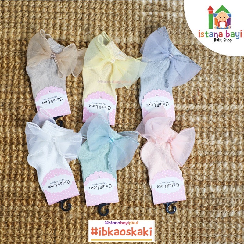 Catell Love Kaos Kaki  Bayi - Kaos Kaki Bayi 1 pasang
