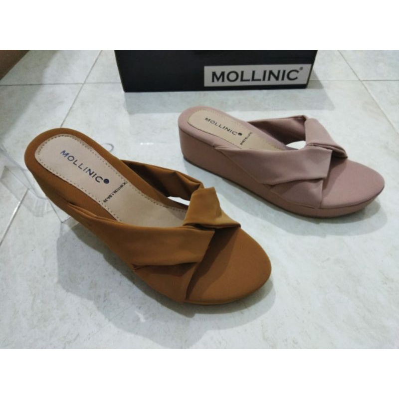 Sandal Wedges Wanita Mollinic