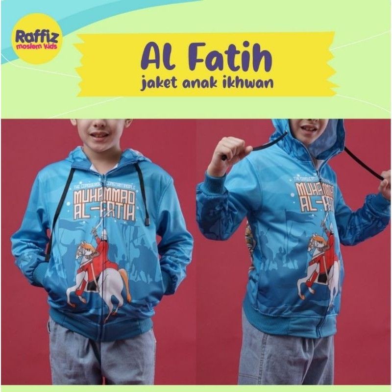 Jaket Anak Cowok Muslim Islami Raffiz Al - Fatih