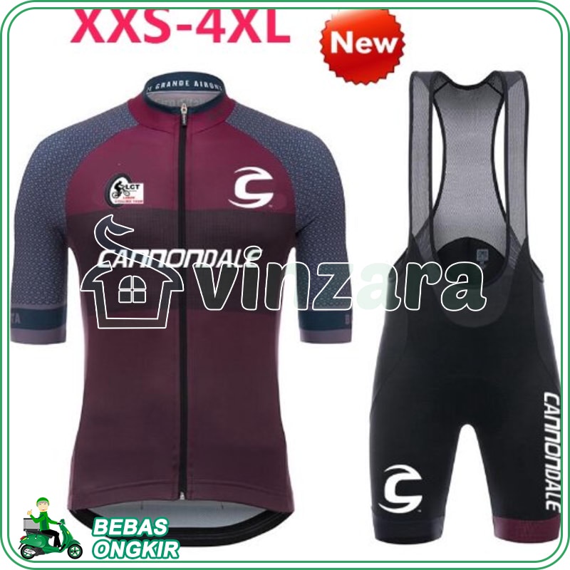 Setelan Baju Jersey Sepeda & Celana Bib Shorts Roadbike Mtb xc AM TOURING BALAP RB LIPAT SELI Import