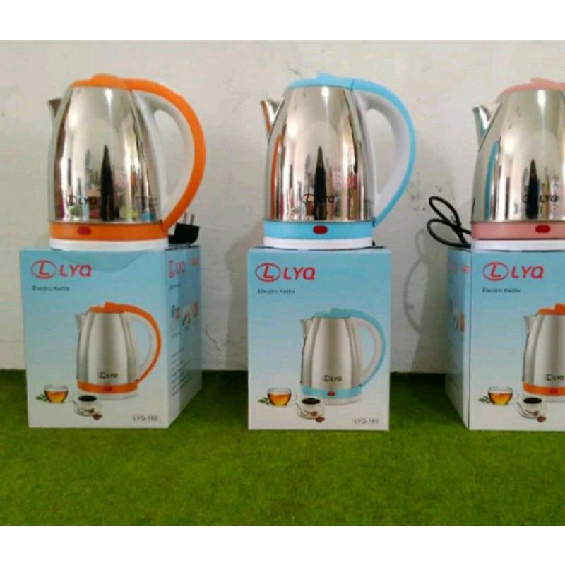 Teko Listrik LYQ Otomatis 1.8 liter pemanas air 350 watt