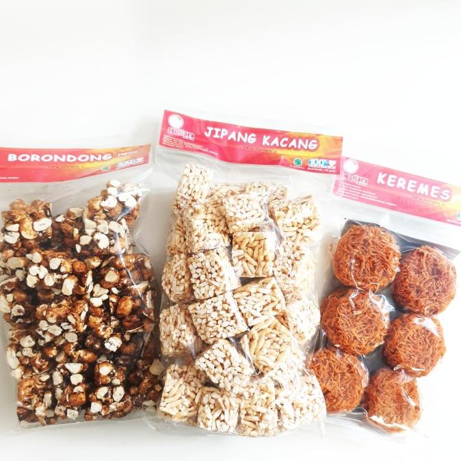 

Paket Bundling Cemilan Tradisional (Jipang, Kremes Ubi, Brondong)