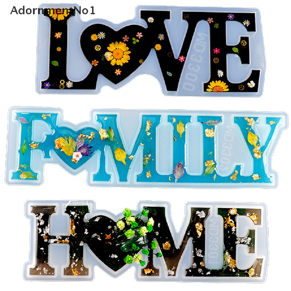 (AdornmentNo1) Cetakan Epoksi Handmade DIY Untuk Liontin / Perhiasan