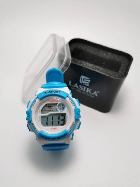 Jam tangan digital Anak Anak Remaja water Resist Lasika 782