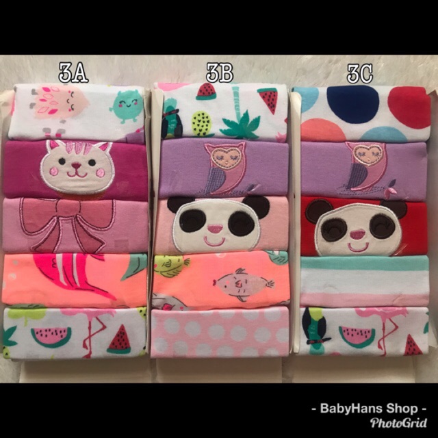 Long sleeve tee / kaos lengan panjang carters baby grow girl