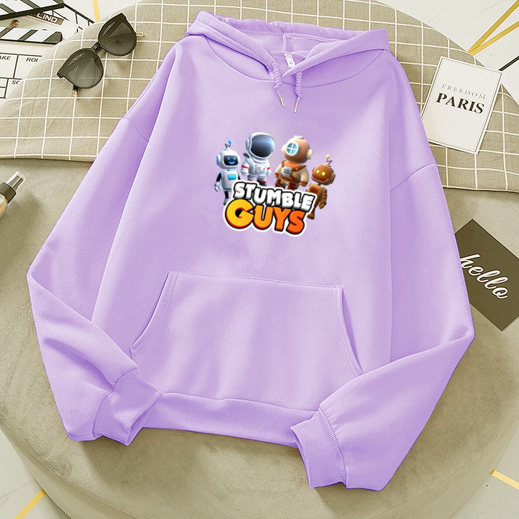 Sweater hoodie anak laki laki STUMBLE GUYS suwiter anak cewek cowok game