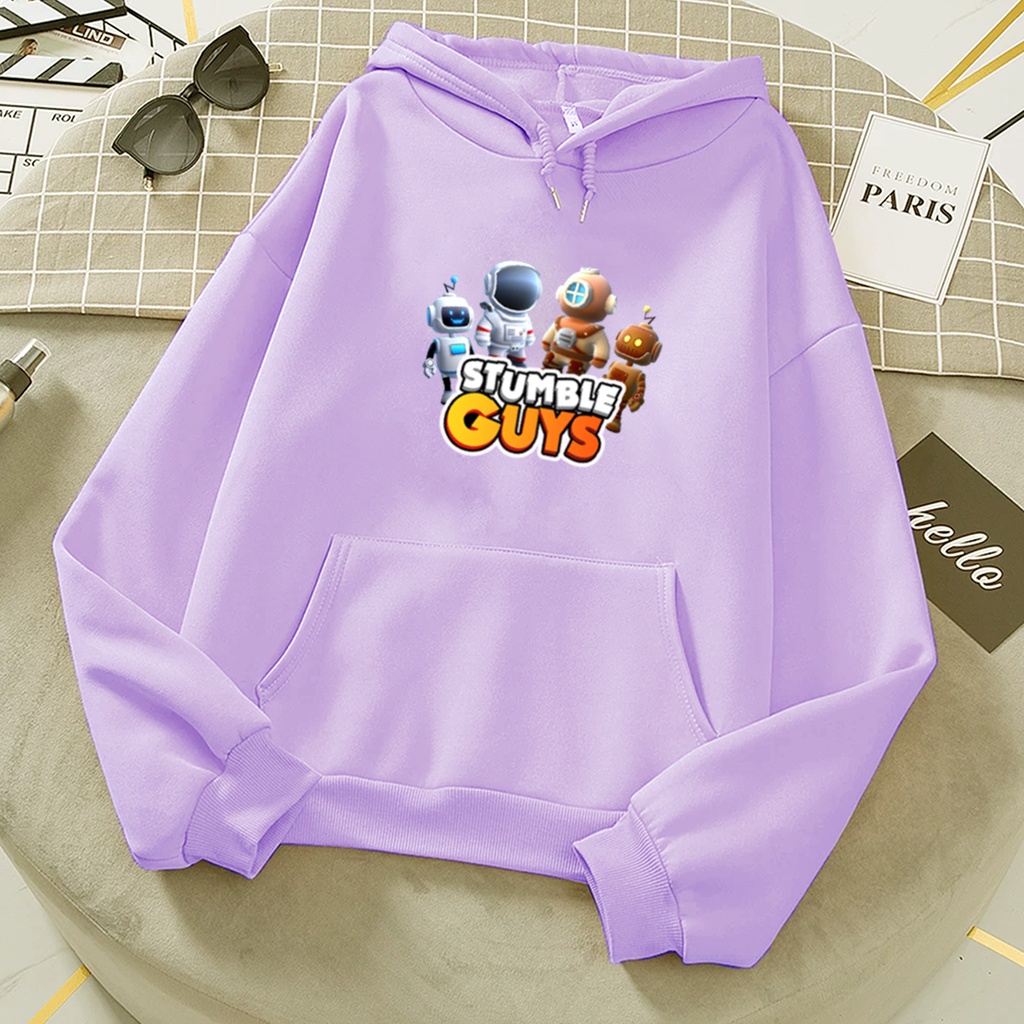 Sweater hoodie anak laki laki STUMBLE GUYS suwiter anak cewek cowok game