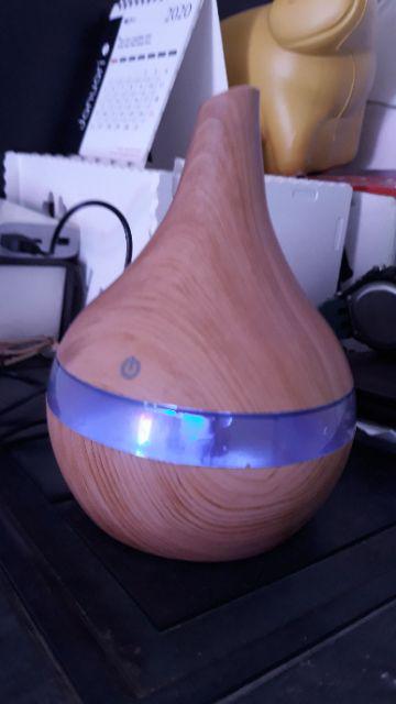 Guci Ajaib Pelembab Ruangan Aroma Terapi / Lampu Tidur Led Rgb 7 Warna