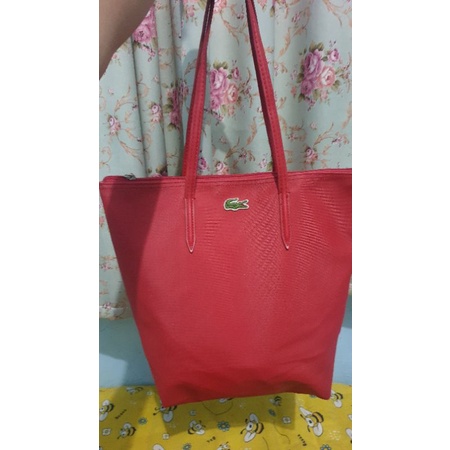 preloved tote lacoste
