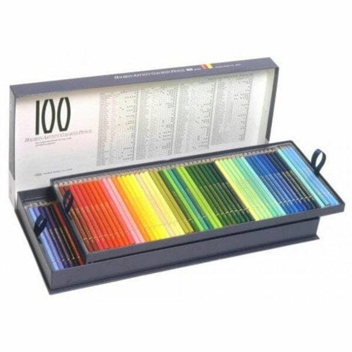 

Holbein Color Pencils set 100(paper box) - pensil warna