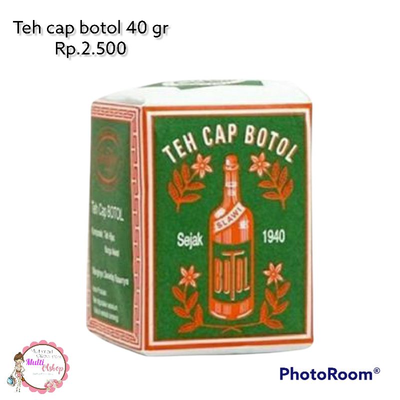 

TEH CAP BOTOL 40 GR