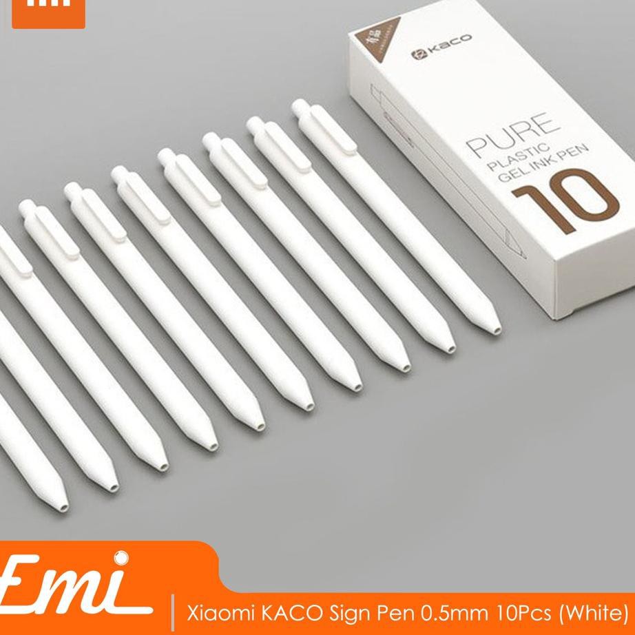 

B0B Kaco Ballpoint Pen 0.5mm Sign Pen 1pcs By EMI - Hitam ✿ l9 (Super Promo)