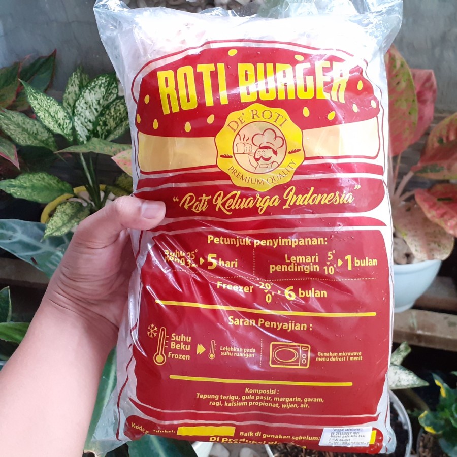 

roti burger isi 10