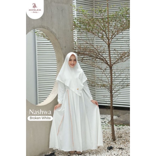 [ READY ] NASHWA Gamis set by MOSLEM daily