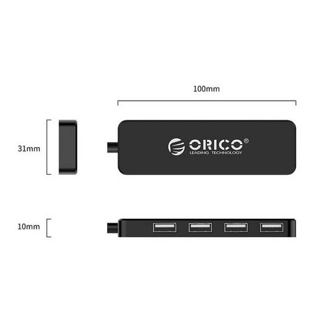 ORICO FL01 4 Port USB 2.0/ USB HUB Expansion fl 01 fl-01