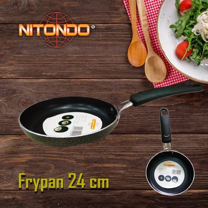Pan Goreng / Frypan Anti Lengket NITONDO 24 cm (Tanpa Kotak)