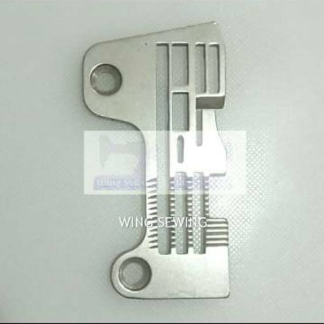 Piringan Needle Plate Plat Jarum Mesin Obras Industri Brother B551 benang 5