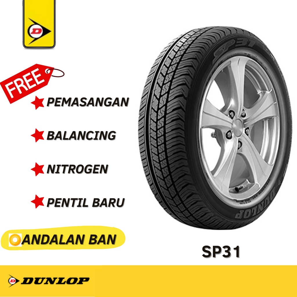 KUPON BAN DUNLOP 175/65 R15 SP31 HONDA JAZZ