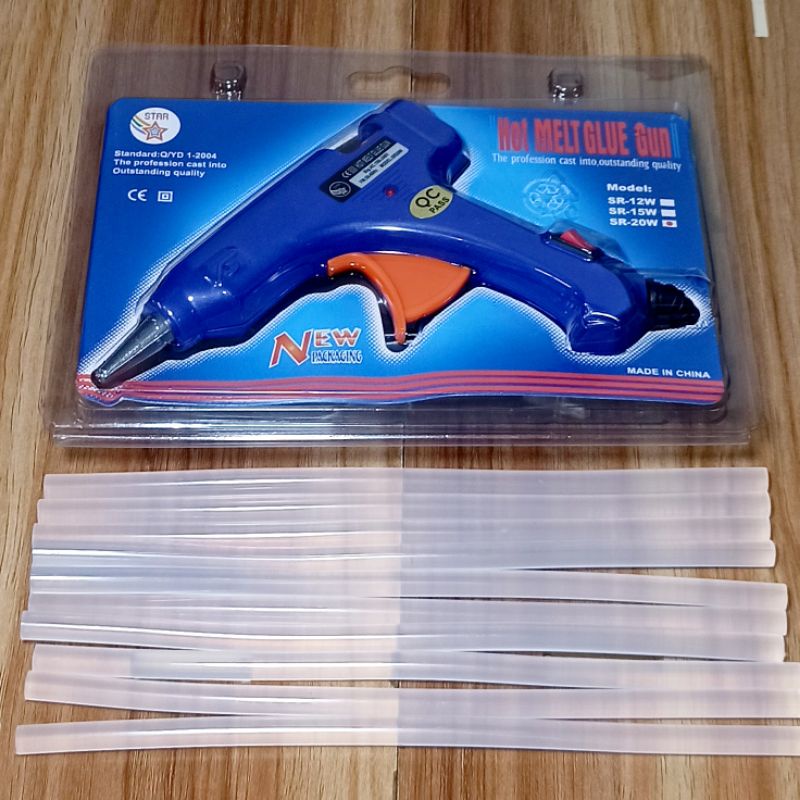 Glue Gun Kecil 20 Watt  / Hotmelt Glue Gun / Tembakan Lilin Kecil