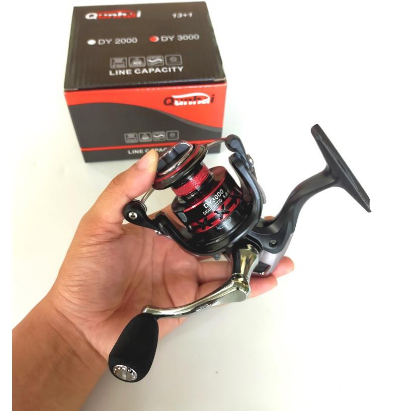 Reel pancing Spinning Qunhai DY 3000 almunium spool