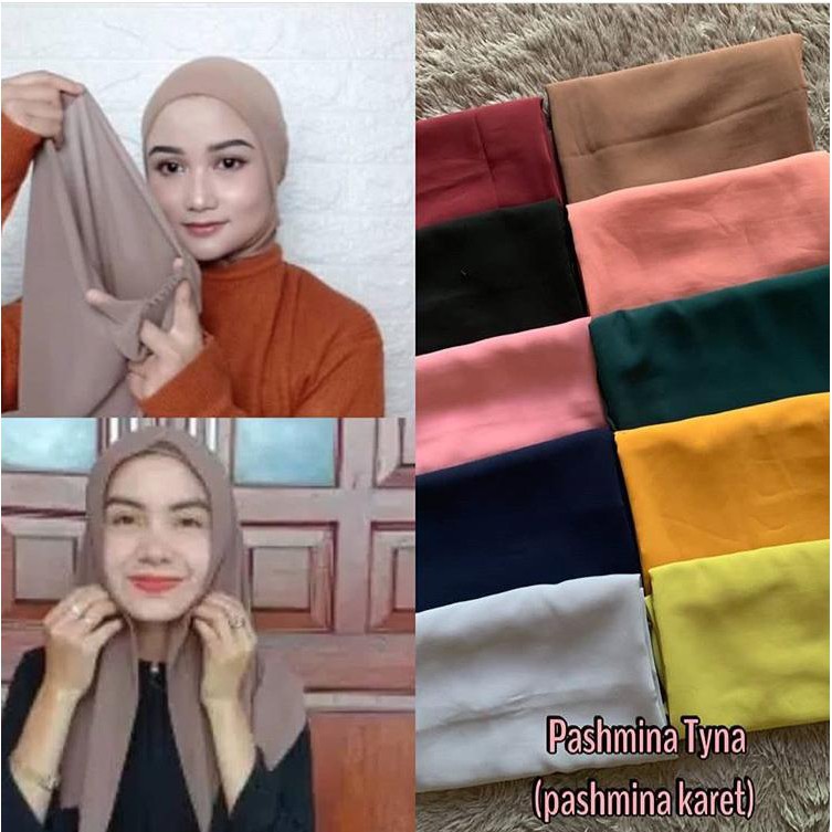 KIRANI - ( COD ) PASMINA DIAMOND KARET KERUT