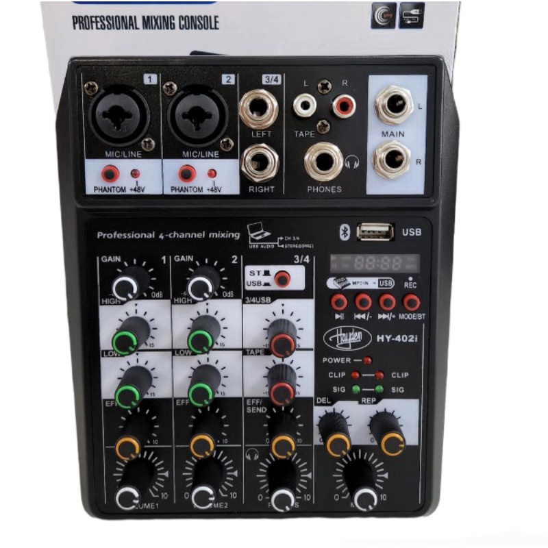 Mixer 4 Channel Hayden Hy402i Usb Soundcard Baru